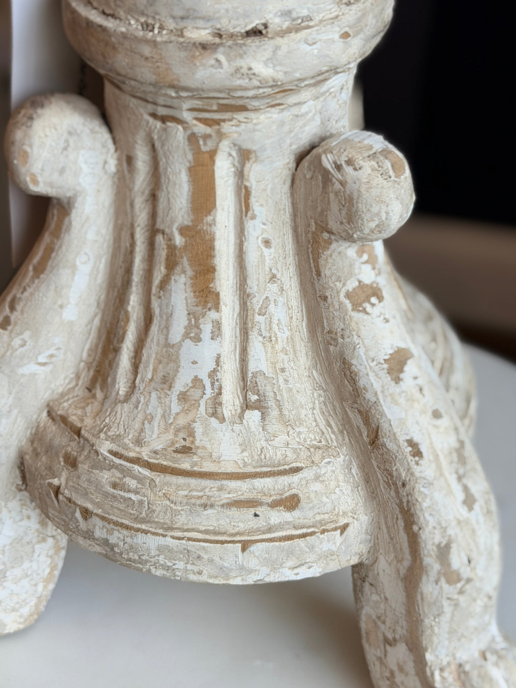 18th Century Candlestick with Three Legs